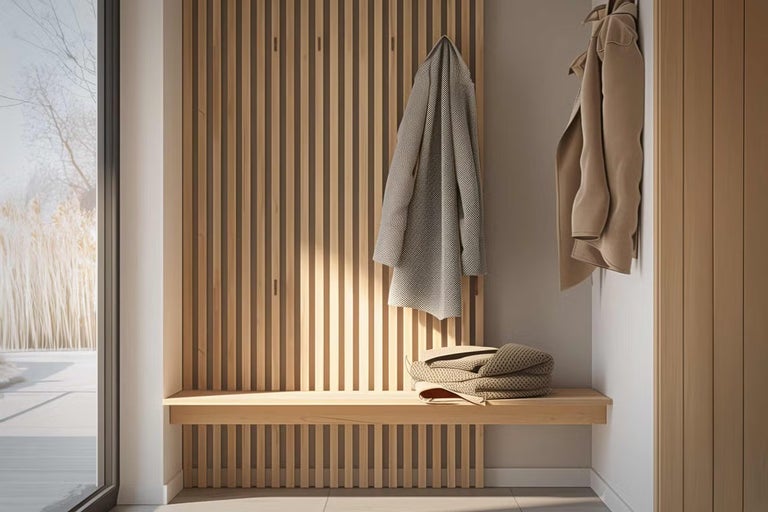 Akustické panely do šatny