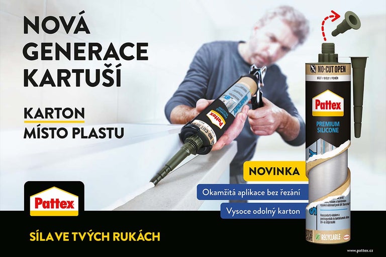 Pattex - nová generace kartuší