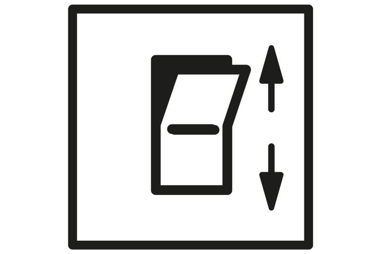 Symbol pro ventilaci