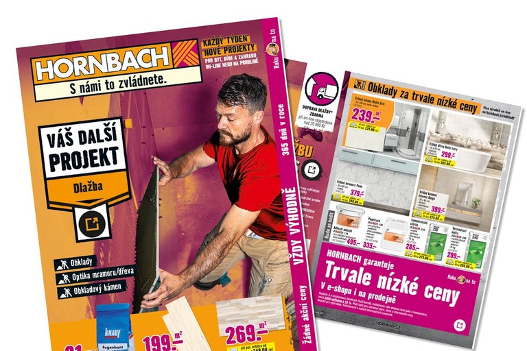 Letáky a katalogy HORNBACH