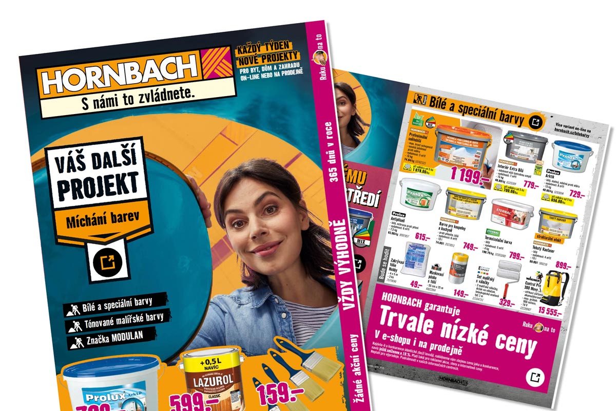 Online katalog HORNBACH CZ: Váš další projekt - Míchání barev