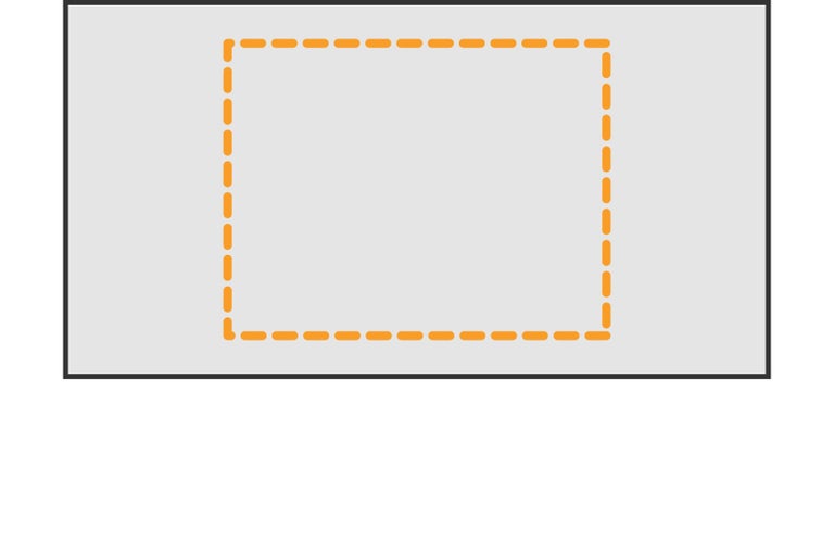 Produktová oblast s čárkovanou čárou