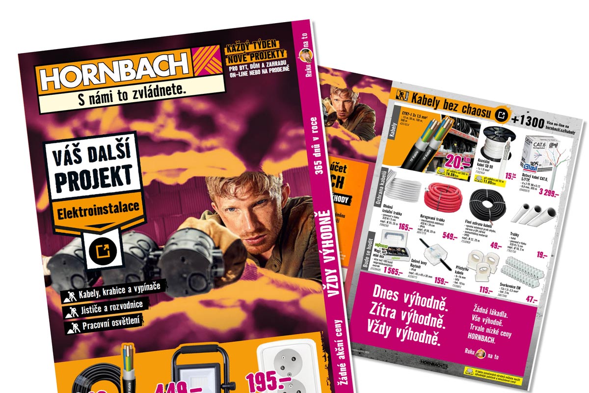 Online katalog HORNBACH CZ: Váš další projekt - Elektroinstalace
