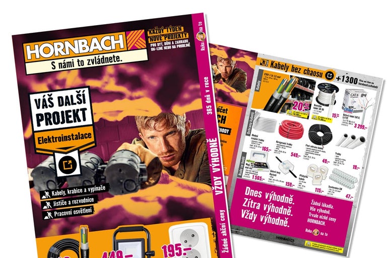 Online katalog HORNBACH CZ: Váš další projekt - Elektroinstalace