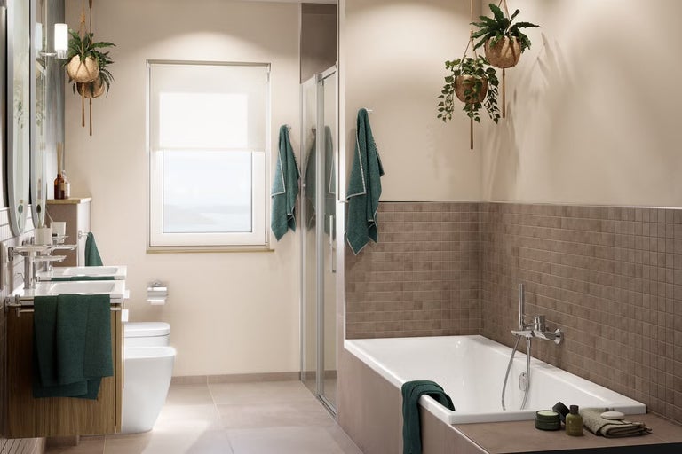 Vzorová koupelna Washington