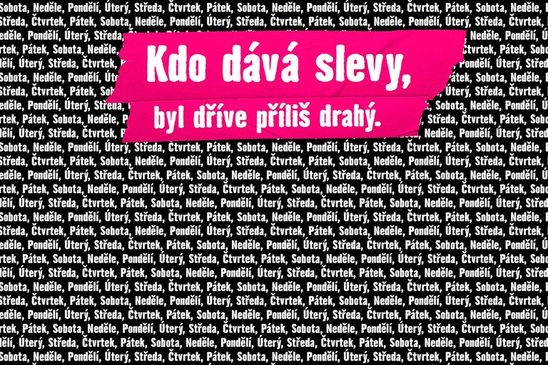 Kdo dává slevy, byl dříve příliš drahý
