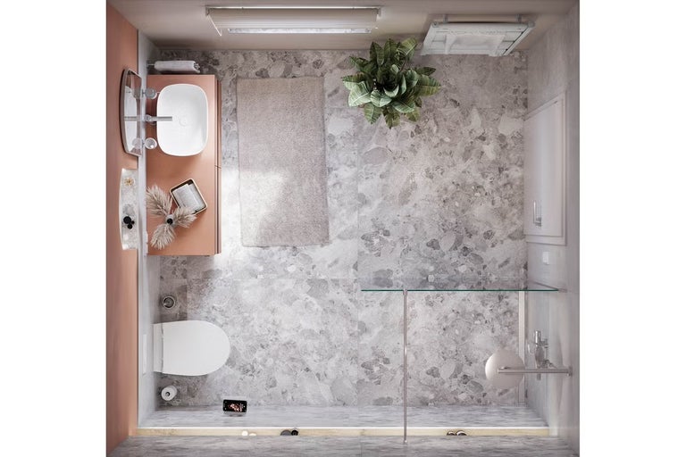 Vzorová koupelna Mailand