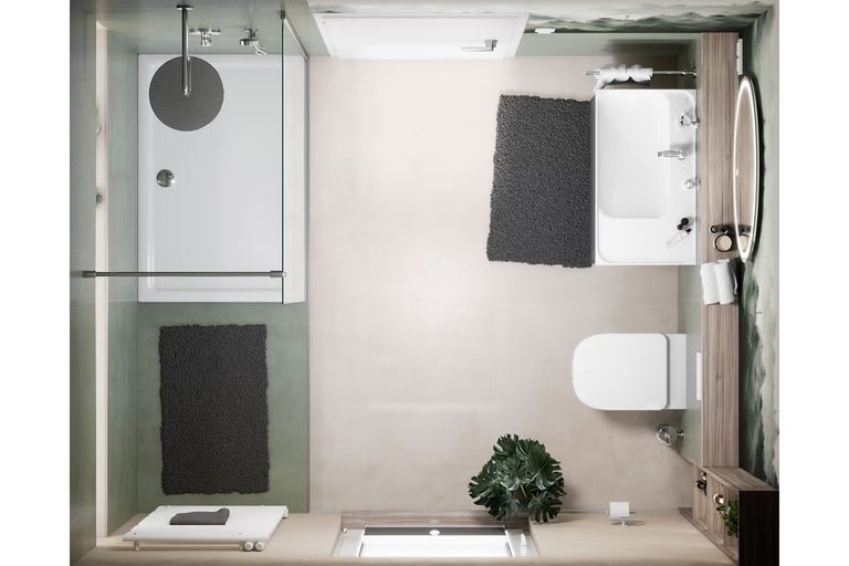 Vzorová koupelna Montreal