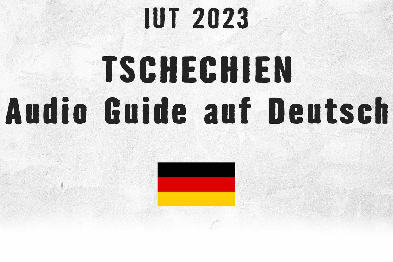 
			IUT 2023 Česká republika audio průvodce v němčině s německou vlajkou
		