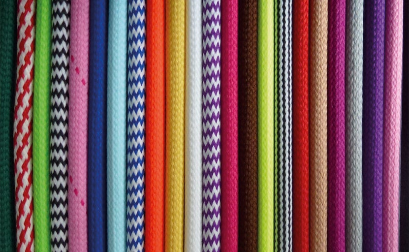 Přehled různých textilních kabelů