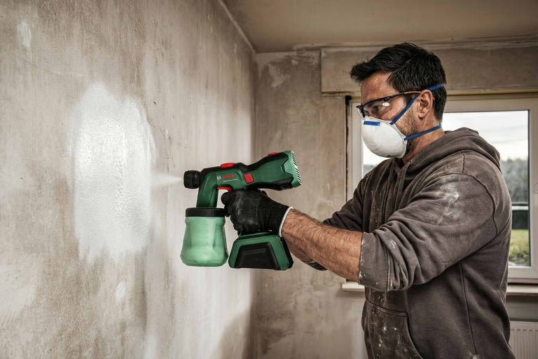 Jak malovat stříkací pistolí