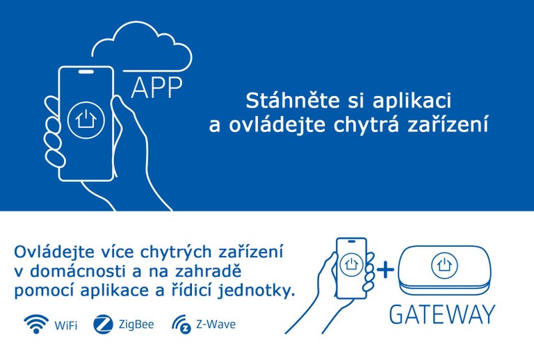 Stáhněte si aplikaci pro ovládání chytrých zařízení