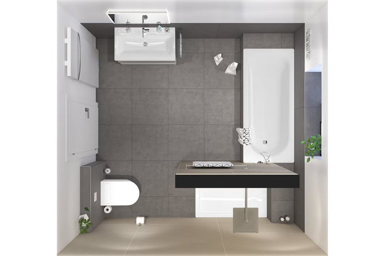 Vzorová koupelna Tokio