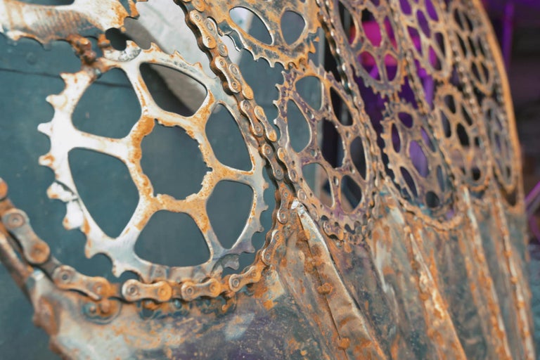 Dekorativní řetězy a ozubená kola jízdních kol