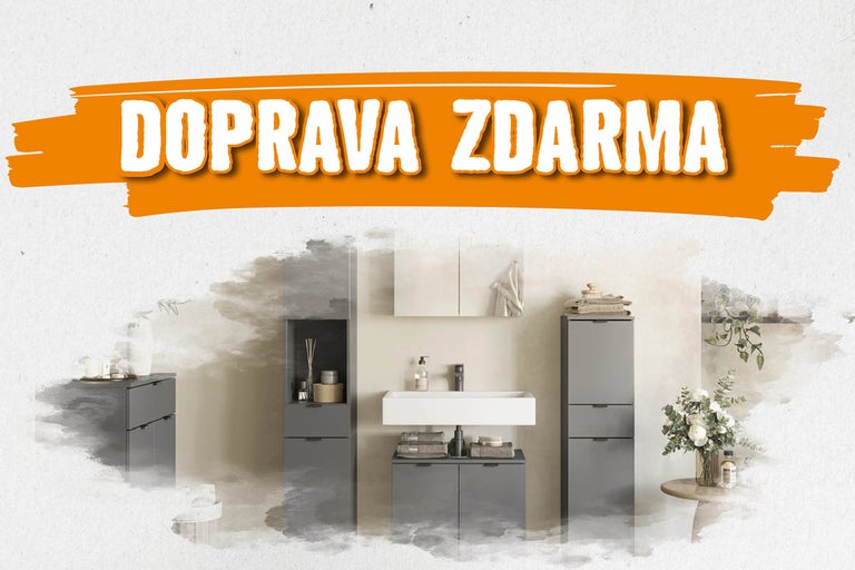 Koupelnový nábytek s dopravou zdarma