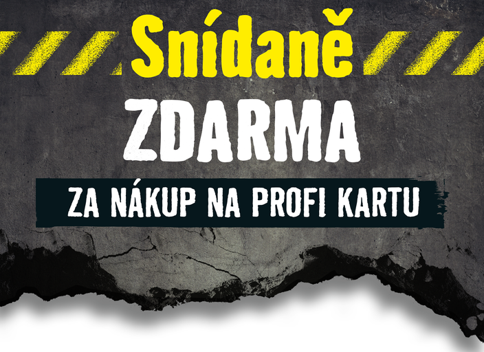 Snídaně zdarma za nákup na Profi kartu