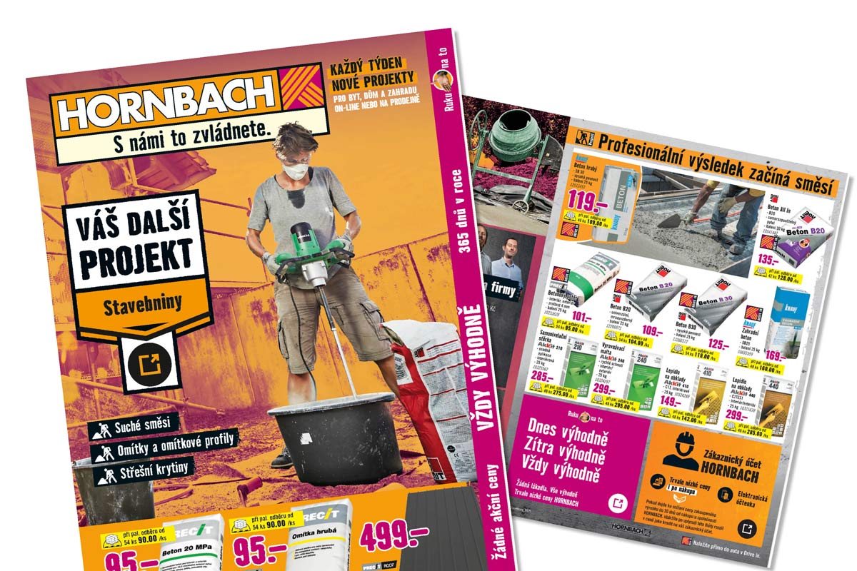 Online katalog HORNBACH CZ: Váš další projekt - Stavebniny