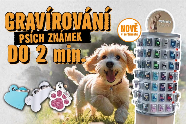 Gravírování známek My Family