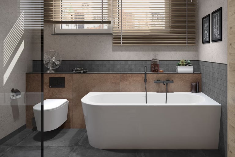 Vzorová koupelna Detroit