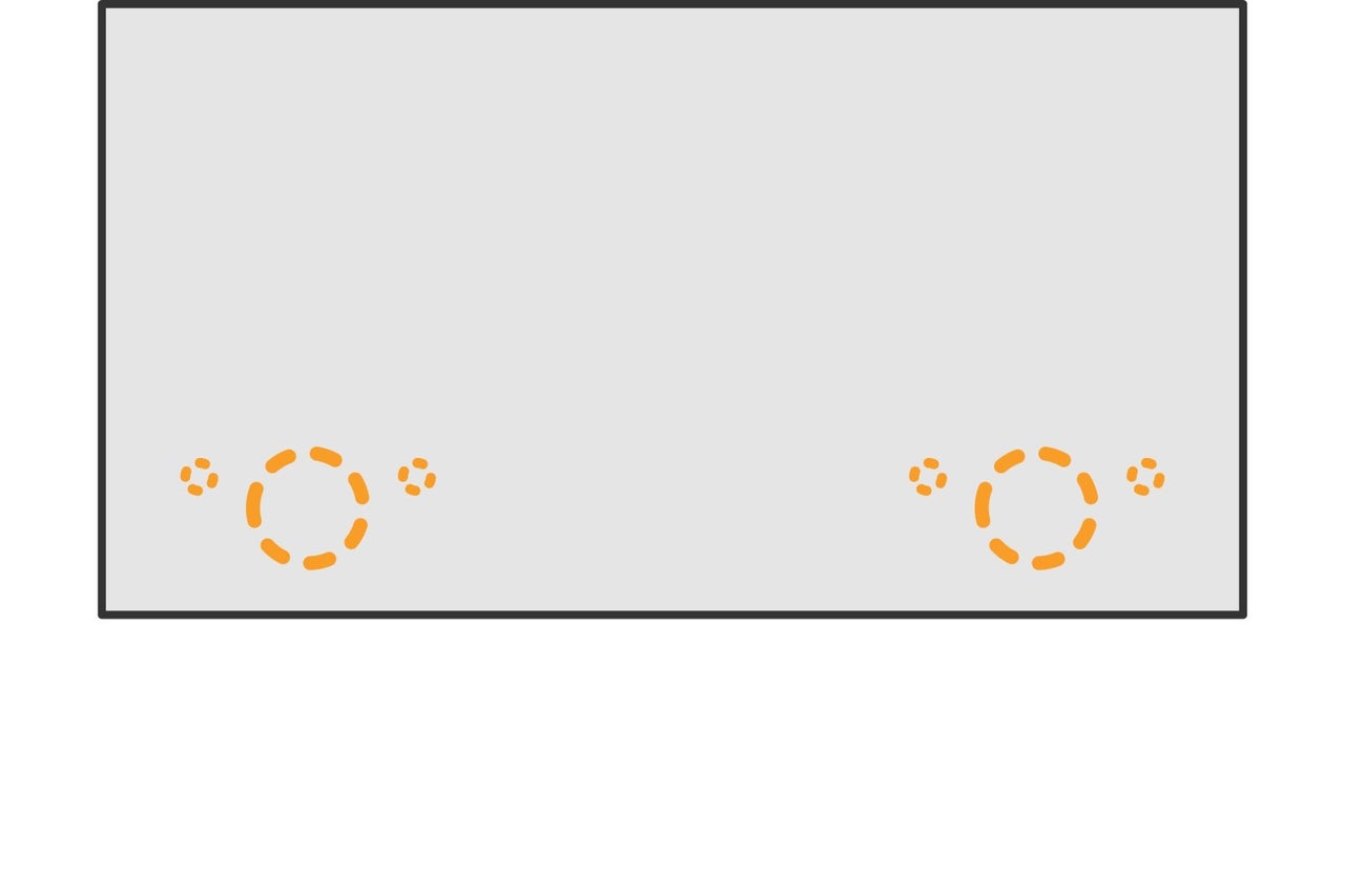 Symbol pro vrtané otvory