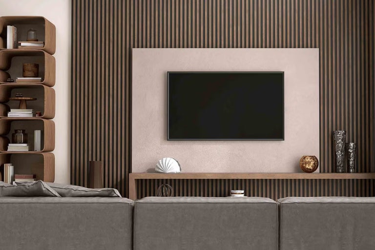 Akustické panely za televizi