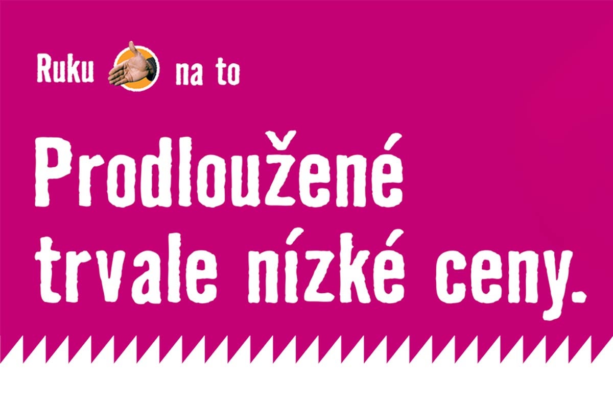 Akce prodloužené trvale nízké ceny