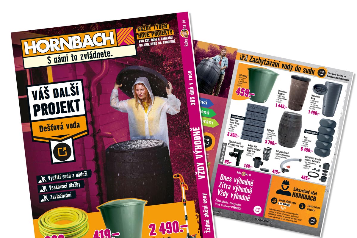 Online katalog HORNBACH CZ: Váš další projekt - Dešťová voda