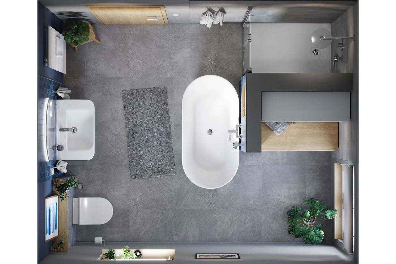 Vzorová koupelna Malmö