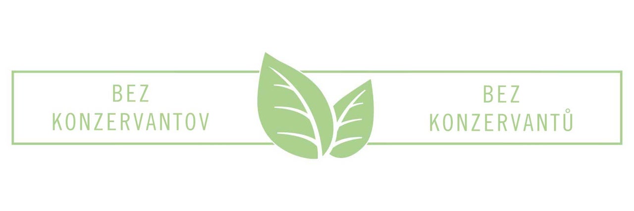 Symbol: Bez konzervantů