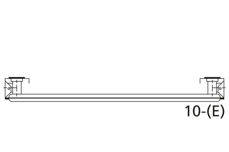 Držák na ručníky pro montáž na stěnu