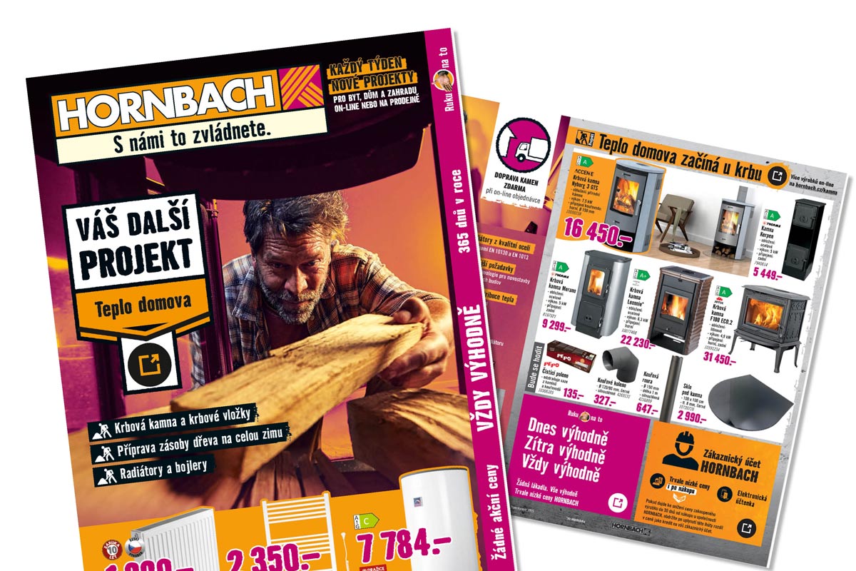 Online katalog HORNBACH CZ: Váš další projekt - Teplo domova