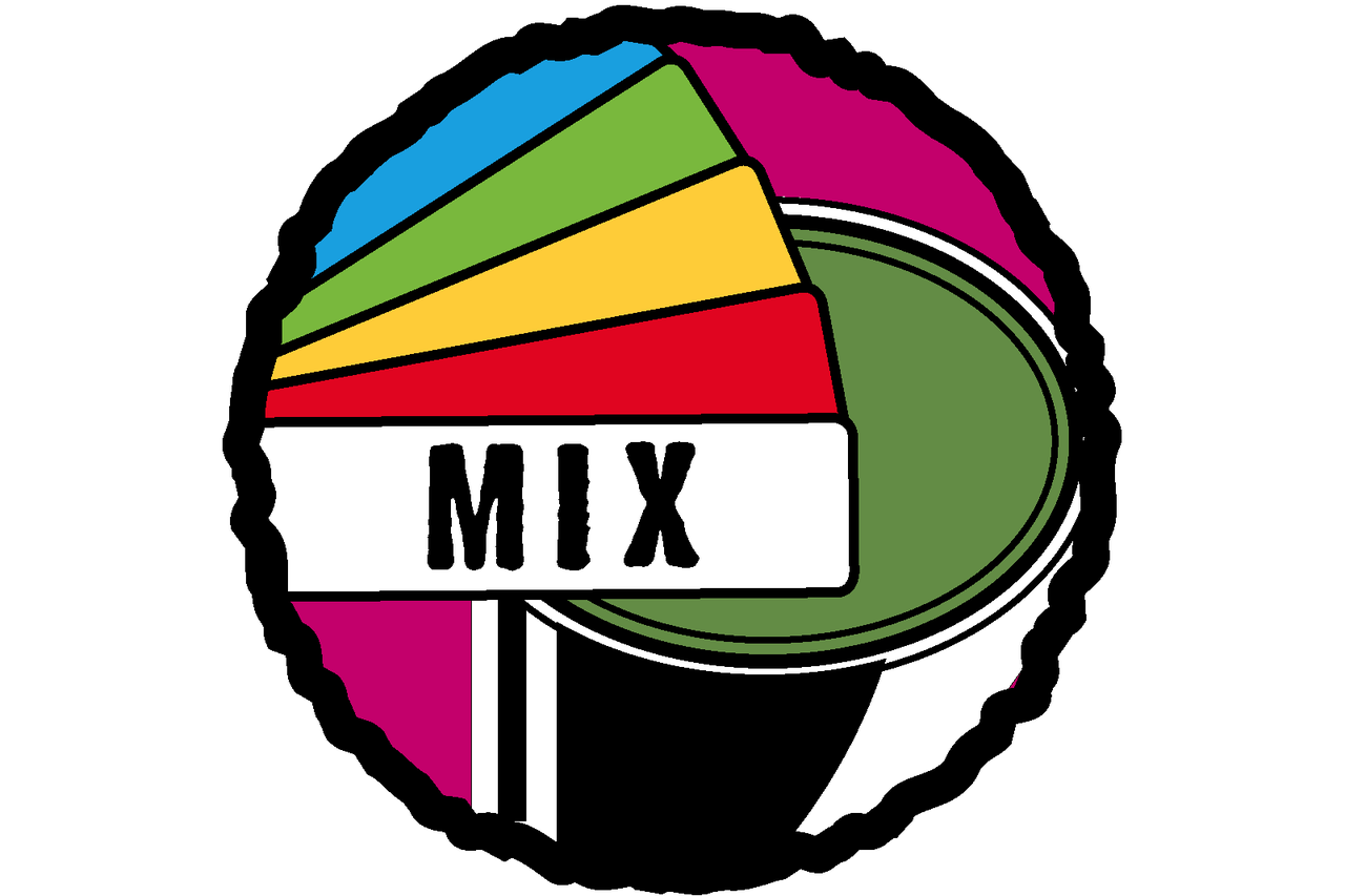 Symbol pro míchání barev