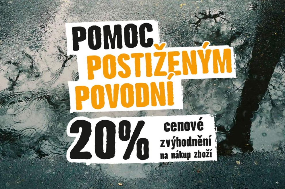 
							Pomoc postiženým povodní
						