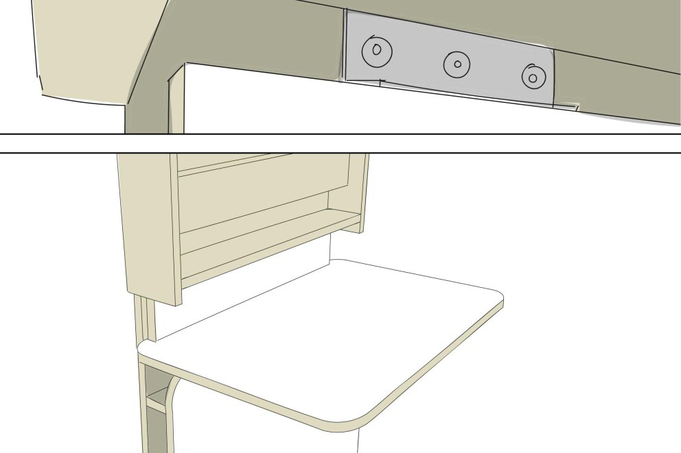  Jak vyrobit nástěnný sklopný stolek 