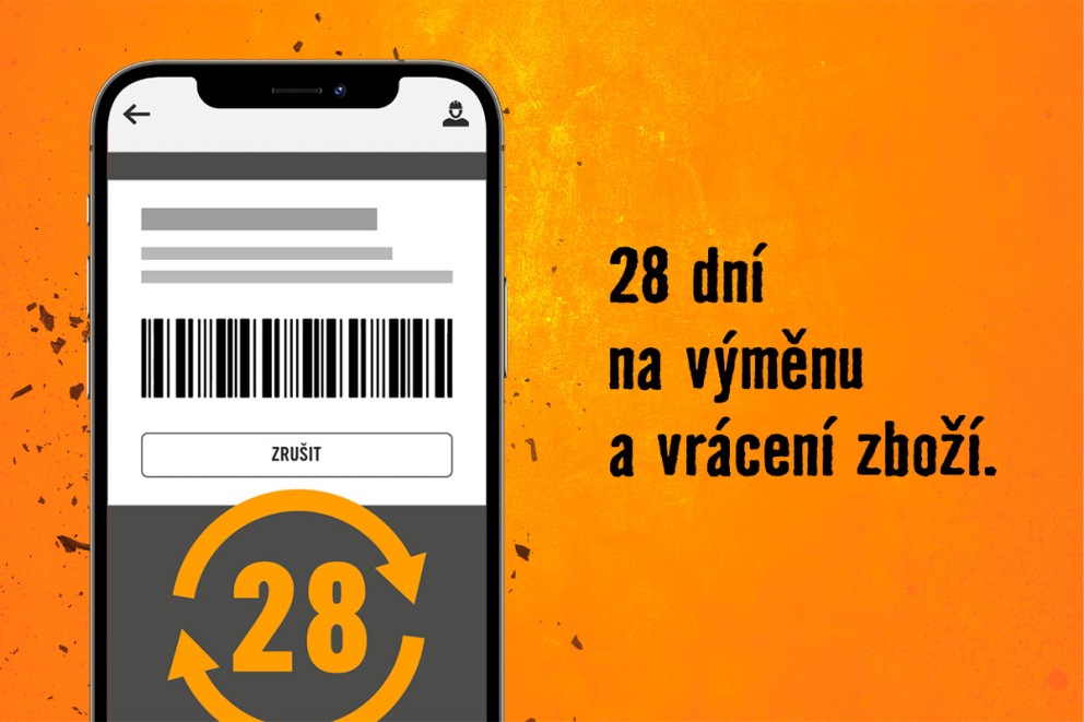 28 na vrácení zboží 28 na vrácení zboží