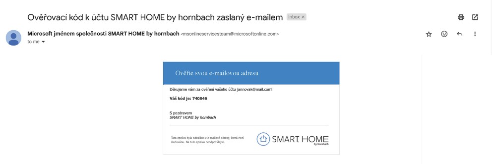 SMART HOME by HORNBACH aplikace SMART HOME by HORNBACH aplikace