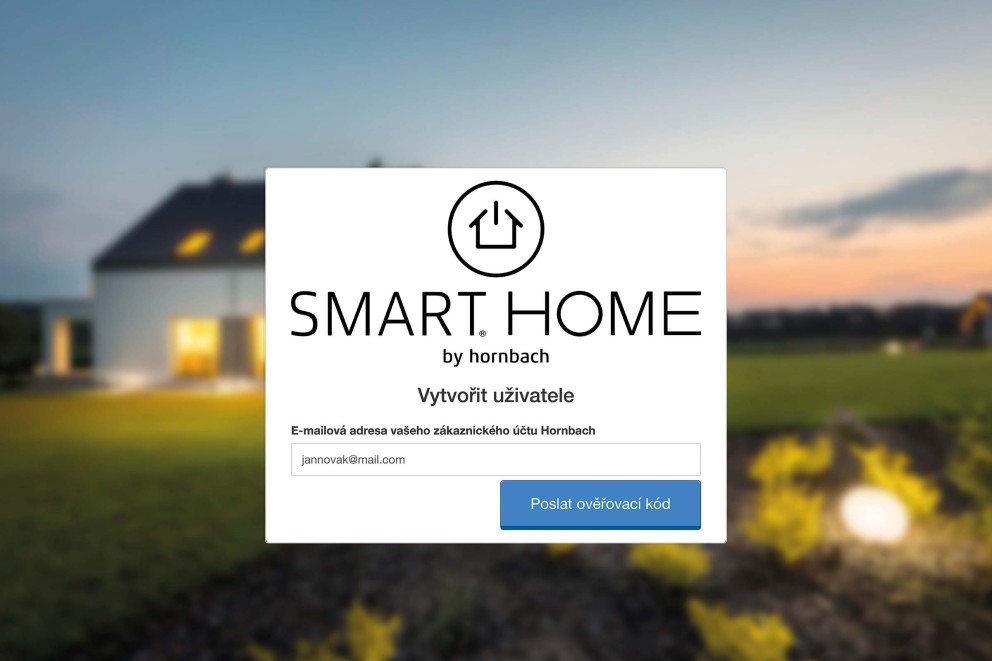SMART HOME by HORNBACH aplikace SMART HOME by HORNBACH aplikace