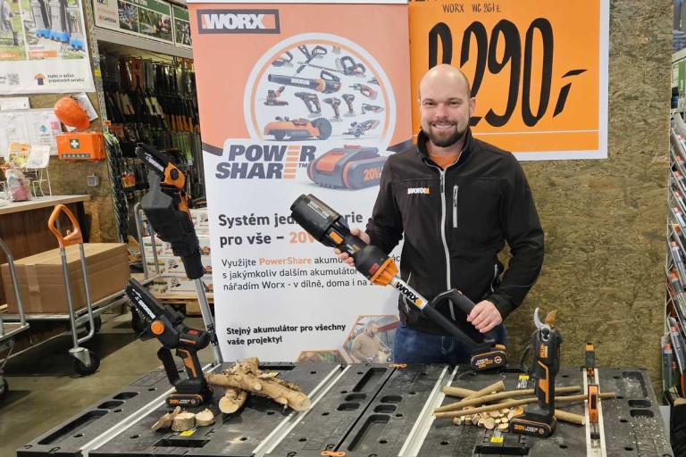 Předváděcí dny WORX v prodejnách HORNBACH Předváděcí dny WORX v prodejnách HORNBACH