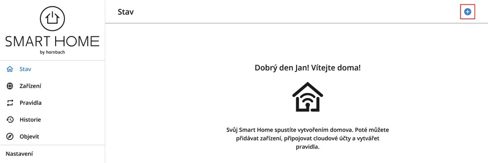 SMART HOME by HORNBACH aplikace SMART HOME by HORNBACH aplikace