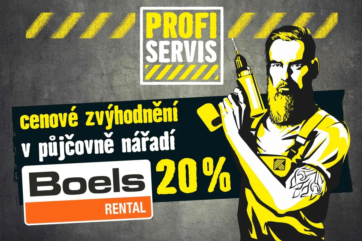 Boels profi cenové zvýhodnění
Boels profi cenové zvýhodnění