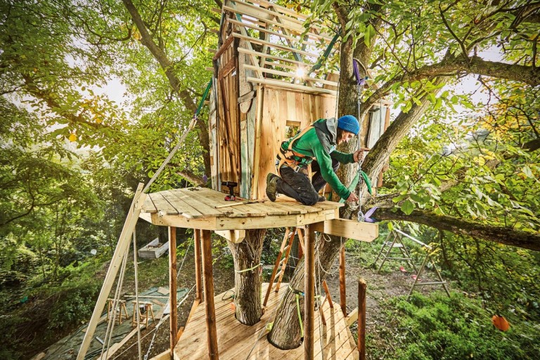 Jak postavit treehouse