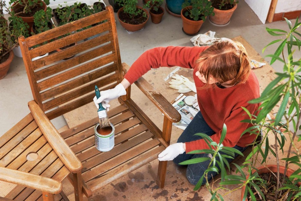 Jak obnovit zahradní nábytek