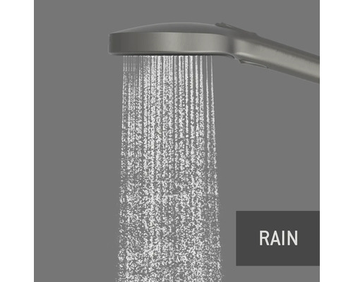 Ruční sprcha s proudem vody v režimu deště