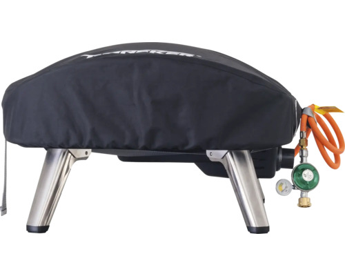 Přenosná plynová pizza pec s krytem a regulátorem tlaku plynu