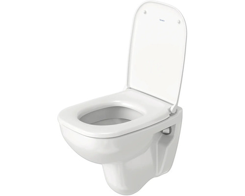 Závěsný klozet s hlubokým splachováním, otevřeným splachovacím kruhem a funkcí softclose