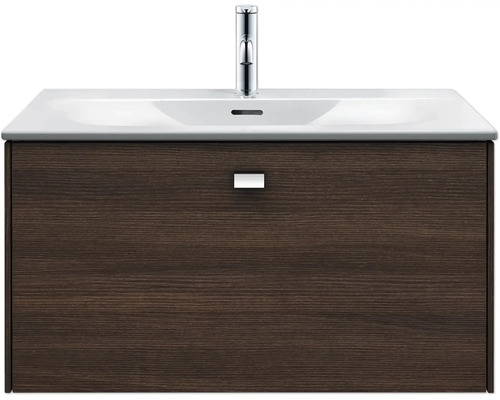 Kombinace umyvadla s umyvadlem a skříňkou pod umyvadlo v koupelně