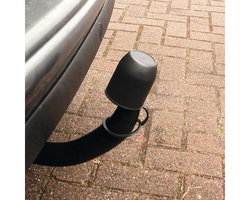 Tažné zařízení na vozidle s ochrannou krytkou