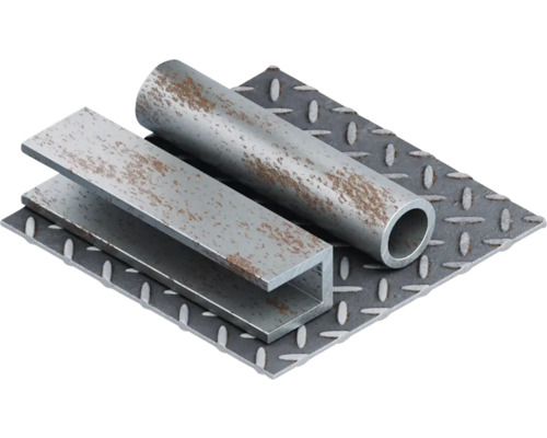 Kovové výrobky: plech, trubka a U-profil