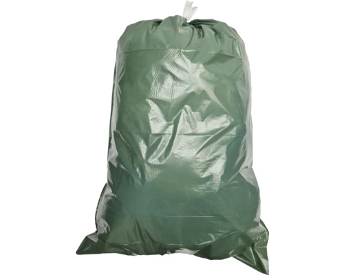 Naplněný zahradní pytel z plastu