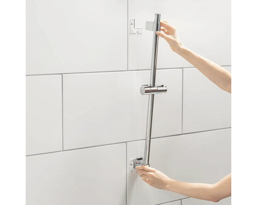 Sprchová tyč pro montáž na stěnu koupelny